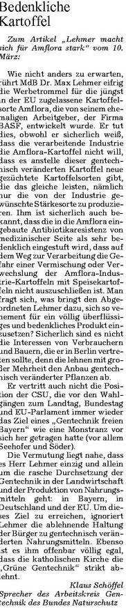 ESZ vom 15.03.2010