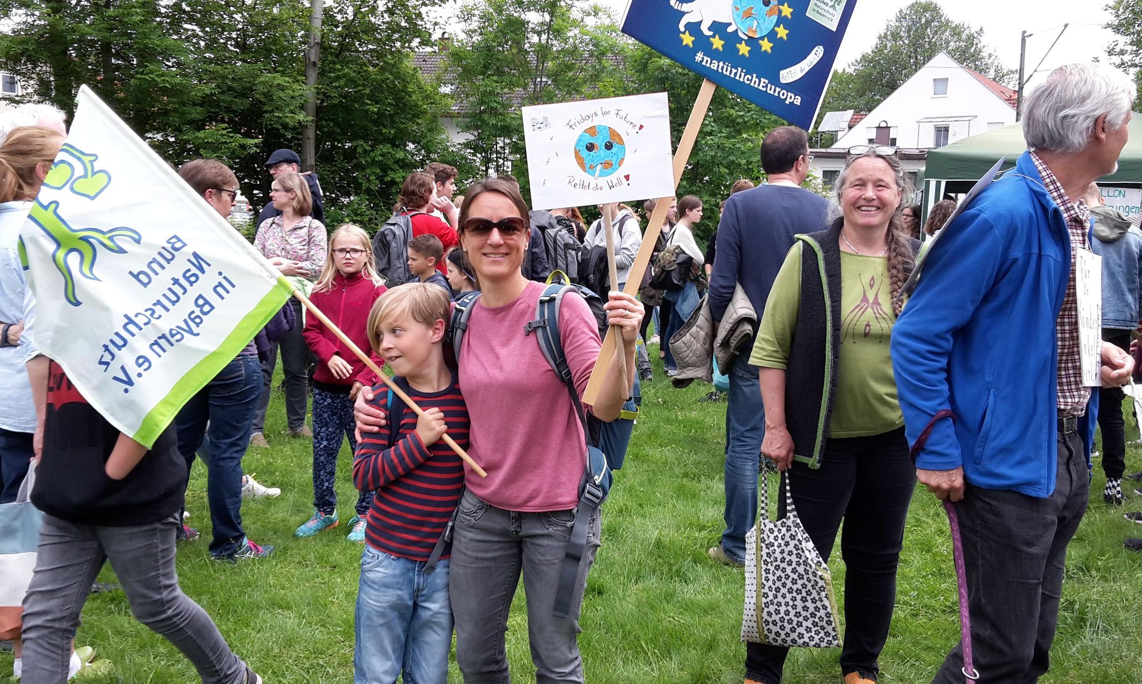 Bund Naturschutz FFF-Demo Grafing