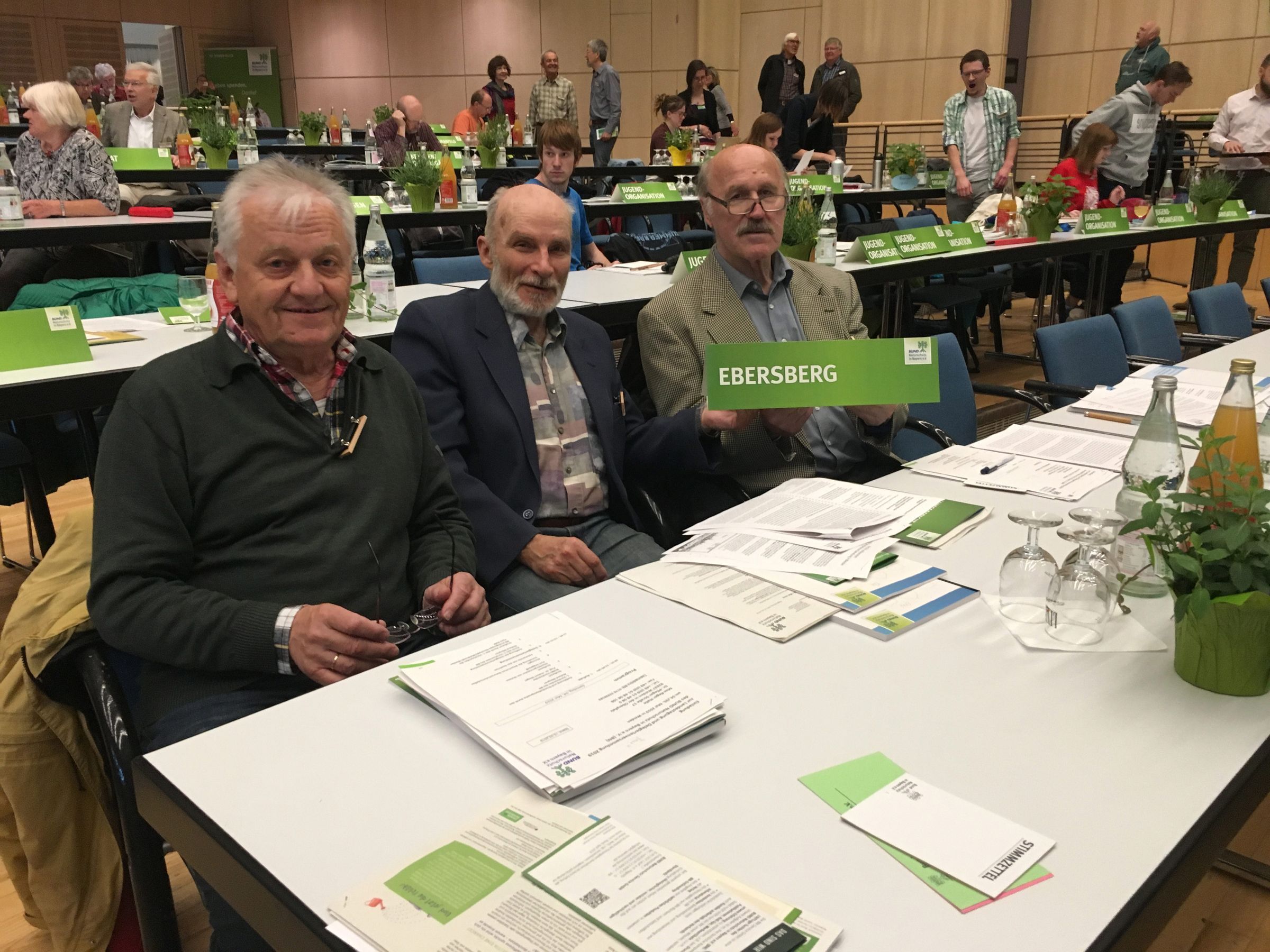 Foto: Franz Höcherl Delegiertenversammlung 2019: Franz Höcherl, Olaf rautenberg, Hein Vierthaler