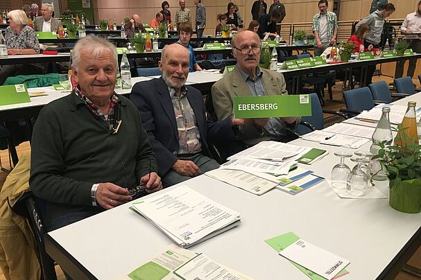 Delegiertenversammlung 2019: Franz Höcherl, Olaf rautenberg, Hein Vierthaler