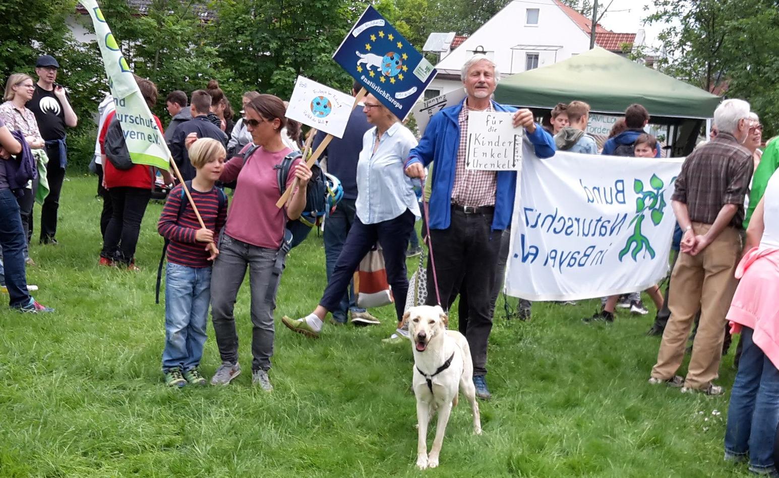 Bund Naturschutz FFF-Demo Grafing