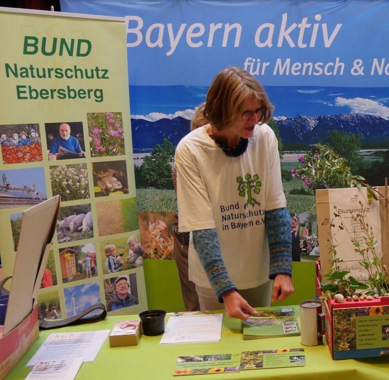 Infostand des BUND Naturschutz auf der Ehrenamtsmesse 2019