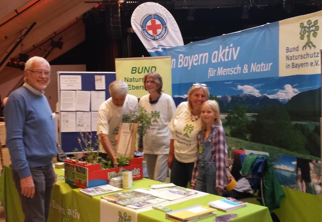 Infostand des BUND Naturschutz auf der Ehrenamtsmesse 2019