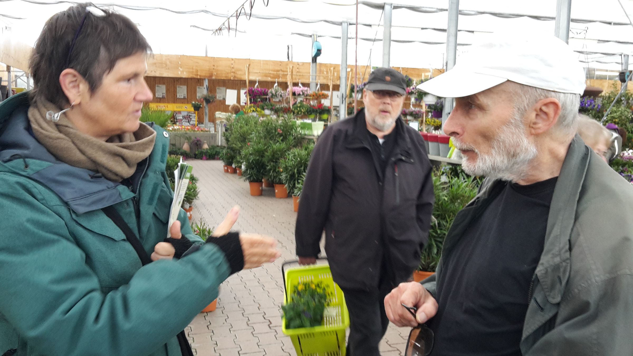 Beate Kiss, Olaf Rautenberg - Bund Naturschutz - Infostand Urgibl