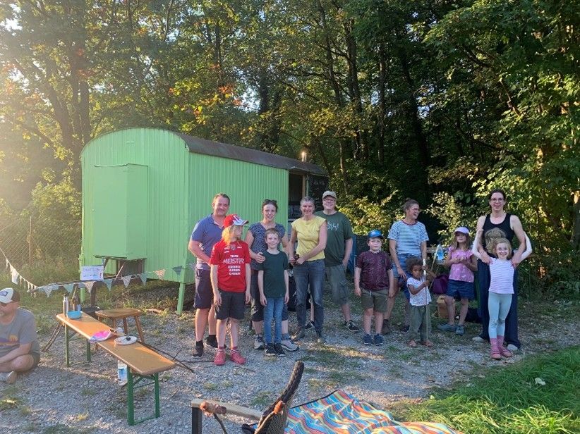 Die fleißigen MalerInnen